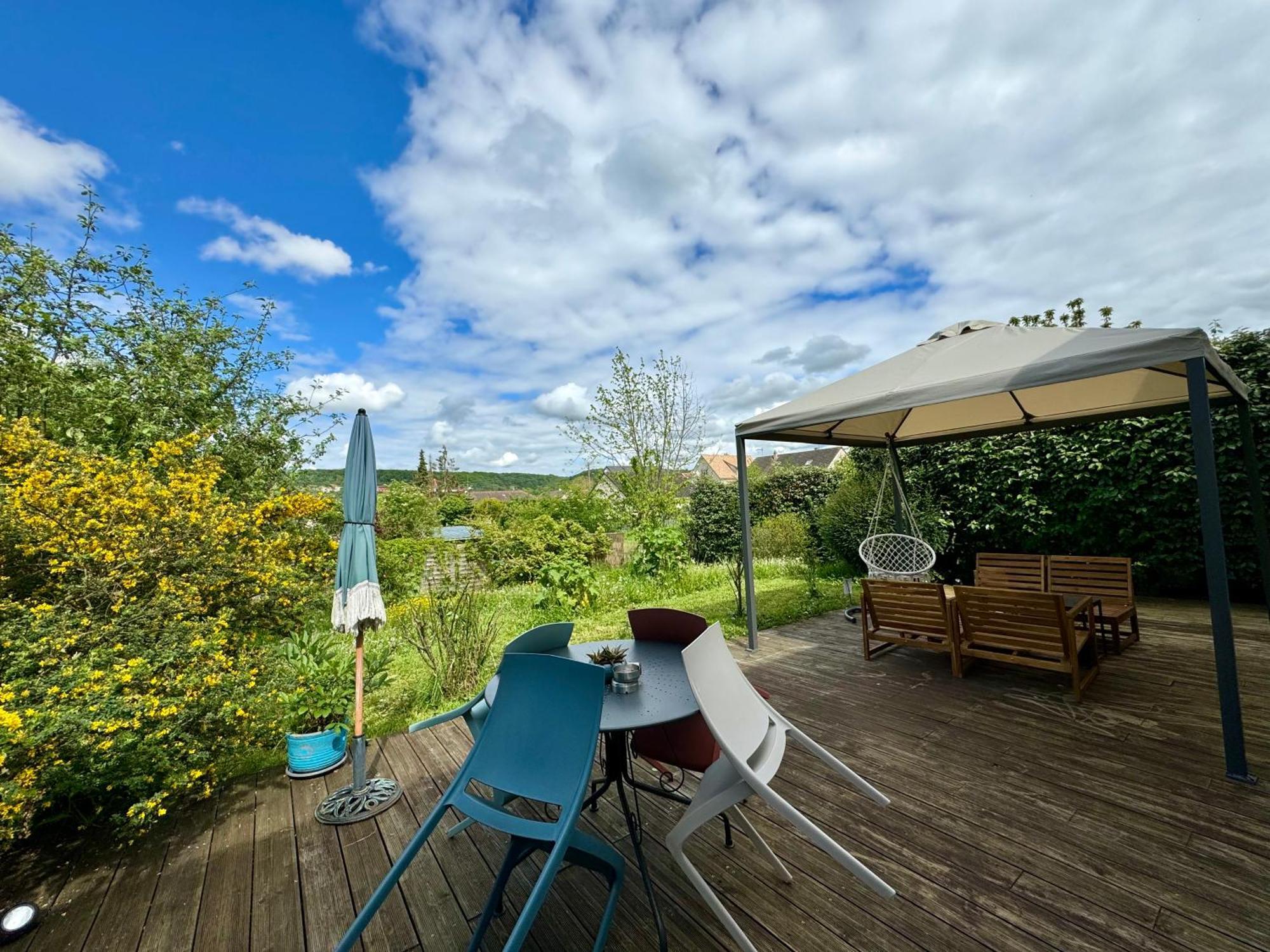 La Mandragora - Maison Avec Jardin Et Poele A Bois Vernon  Zewnętrze zdjęcie